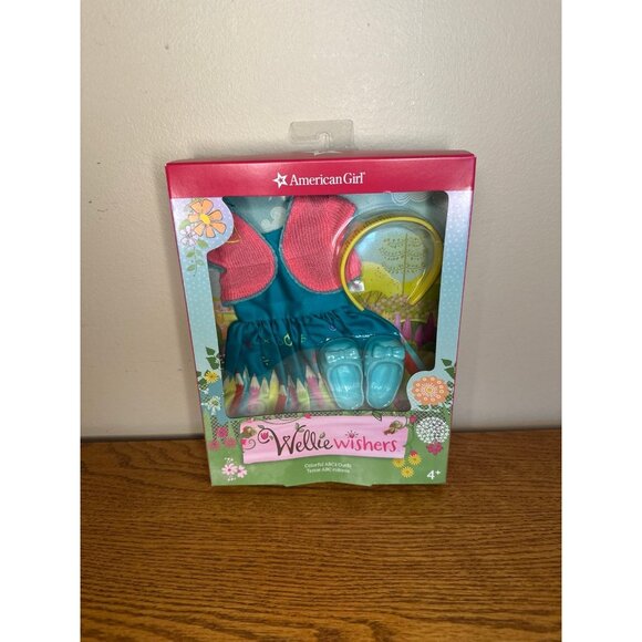 New American Girl WELLIE WISHERS Colorful ABCs School Outfit For Dolls - Picture 1 of 3
